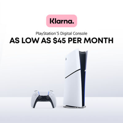 Klarna. PlayStation 5® Digital Console. As low as $45 per month